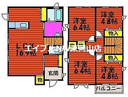 🉐敷金礼金0円！🉐金岡東町メゾネット　1号室