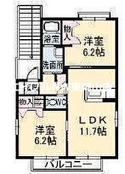 シャーメゾン松新 2階
