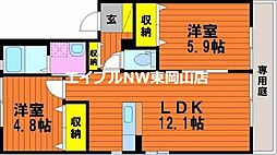 シャーメゾン野口 B棟 1階