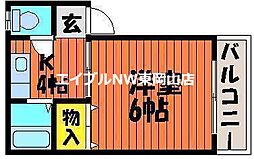 操山Ｋマンション 2階/-