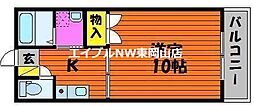 間取図画像 1K