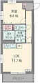 プランドール4階6.6万円