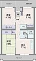 シレンシオパティオ1階5.9万円