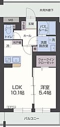 マトリカリア 1LDKの間取図画像