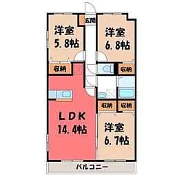 宇都宮駅 8.8万円