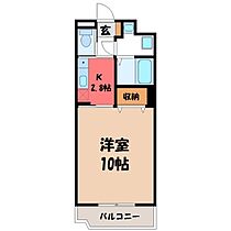 グリーンシャトリエ II  ｜ 栃木県宇都宮市大曽1丁目（賃貸マンション1K・4階・30.34㎡） その2