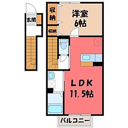 🉐敷金礼金0円！🉐東北本線 雀宮駅 徒歩17分