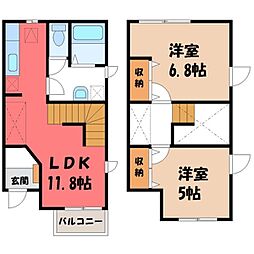 🉐敷金礼金0円！🉐東北本線 氏家駅 徒歩25分