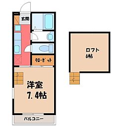 🉐敷金礼金0円！🉐東北本線 小山駅 徒歩20分