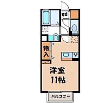 茨城県結城市大字結城（賃貸アパート1R・2階・30.03㎡） その2