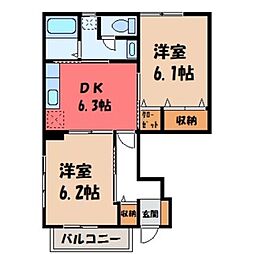 🉐敷金礼金0円！🉐東北本線 野木駅 徒歩11分