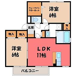 東北新幹線 宇都宮駅 バス20分 横川西小学校下車 徒歩4分