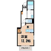 栃木県さくら市氏家（賃貸アパート1R・1階・32.90㎡） その2