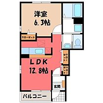 茨城県結城市大字結城（賃貸アパート1LDK・1階・46.49㎡） その2