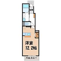 栃木県鹿沼市貝島町（賃貸アパート1K・1階・32.90㎡） その2