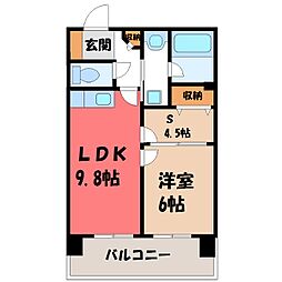 間取図画像 1SLDK