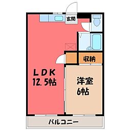 グリーン・フラッツ B 2階