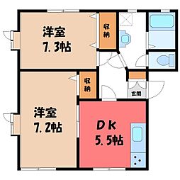 🉐敷金礼金0円！🉐真岡鐵道 北真岡駅 徒歩13分