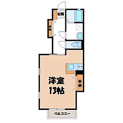 フラッツァ ドゥーズ C 1階