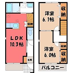 🉐敷金礼金0円！🉐真岡鐵道 真岡駅 徒歩9分