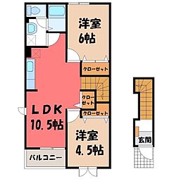 東北本線 蒲須坂駅 徒歩30分
