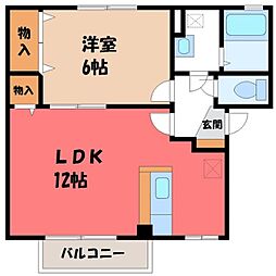 半田ハイツ D 2階/-