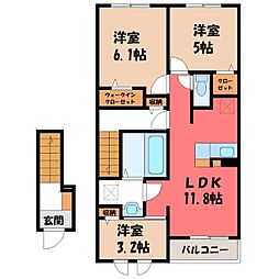間取図画像 3LDK