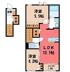 仮) しらさぎ2丁目新築アパート 2階/-