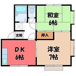 コーポメイフェア 1階/-