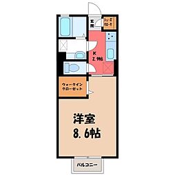 D-room思川ブラン F 1階