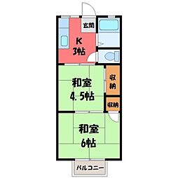 国谷ハイツ 2階/-