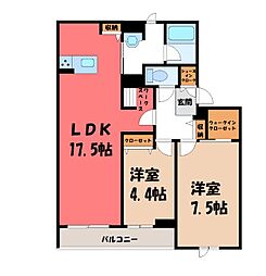 シャーメゾン プリーモ 2階/-