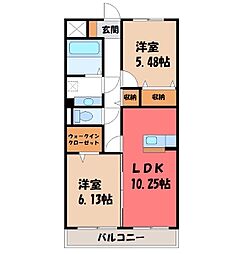 JR東北本線 岡本駅 徒歩15分 3階/-