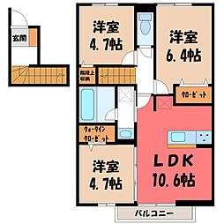 ブルースター 2階/-