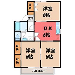 セジュールan 1号館 2階/-