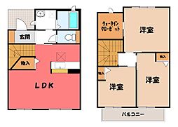 フォレスト・コート3 3LDKの間取図画像
