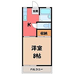 ヴィラ江曽島 1階