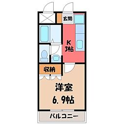ベルメゾンしらさぎ 2階