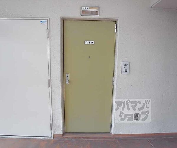 画像20:玄関のドアです。