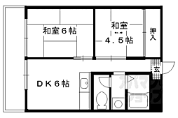 間取図画像 2DK