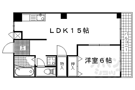 クレセント21 205 ｜ 京都府京都市伏見区下鳥羽北円面田町（賃貸マンション1LDK・2階・44.72㎡） その2