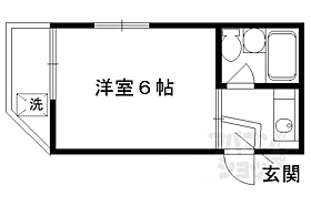 サンライズ藤森 201 ｜ 京都府京都市伏見区深草極楽町（賃貸マンション1K・2階・17.00㎡） その2