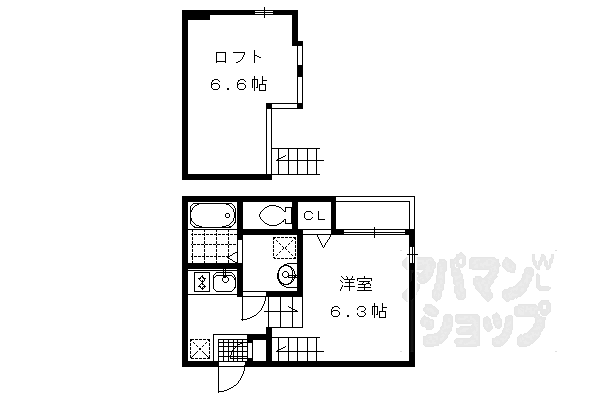 ＮＥＸＳＴＡＧＥ深草坊町 105｜京都府京都市伏見区深草坊町(賃貸アパート1K・1階・21.60㎡)の写真 その2