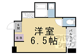 京都府京都市山科区椥辻草海道町（賃貸マンション1R・4階・18.62㎡） その2