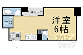 京都府京都市山科区椥辻草海道町（賃貸マンション1R・4階・19.20㎡） その2