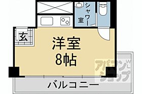 桃山グランドハイツ 3F ｜ 京都府京都市伏見区東奉行町（賃貸マンション1R・1階・24.20㎡） その2