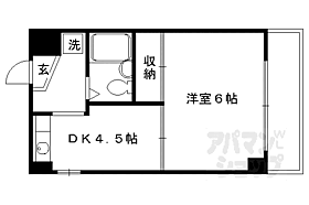 ツーエイトフォービル 301 ｜ 京都府京都市伏見区石田森東町（賃貸マンション1DK・3階・26.80㎡） その2