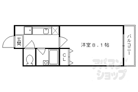 京都府京都市伏見区向島本丸町（賃貸マンション1K・3階・23.96㎡） その2