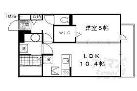 レジェンド鳥羽 205 ｜ 京都府京都市伏見区下鳥羽中円面田町（賃貸アパート1LDK・2階・41.29㎡） その2