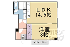 京都府京都市山科区東野南井ノ上町（賃貸マンション1LDK・1階・57.00㎡） その2